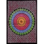 Beautiful Peacock Mandala Print Tapestry - Image 2