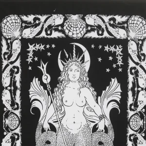 Beautiful Sexy Mermaid Wall Hanging Poster - Image 3