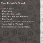 Beautiful White Floral Printed Loose Fabric - Image 5
