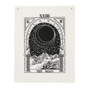 Black White Moon Sun Magical Tarot Tapestry - Image 5