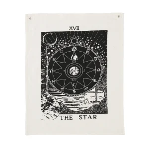 Black White Moon Sun Magical Tarot Tapestry - Image 7