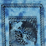 Blue Color Wall Hanging Cotton Mermaid Tapestry - Image 4