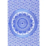 Blue Ombre Indian Wall Hanging Poster - Image 2