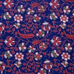 Blue Peacock Feather Mandala Printed Wall Hanging - Image 5