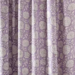 Dress Making Purple Floral Print Cotton Fabric - Image 2