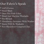 Dressmaking Fabrics Indian Running Cotton Pink Flower Print - Image 6
