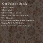 Dressmaking Floral Printed Beige Fabric Indian Cotton - Image 5
