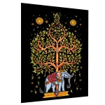 Elephant Tree of Life Decorative Cotton Tapestry - Image 2