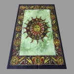 Green Astrology Mandala Printed Wall Hanging Poster - Image 3