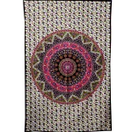Green Elephant Mandala Printed Home Decorative Tapestry - Image 2