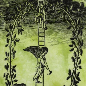 Green Fairy Wall Hanging Poster - Image 3
