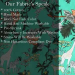 Green Jungle Print By 5 Yard Cotton Fabric - Image 6