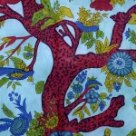 Green Tree of Life Printed Wall hanging Single Bed Cover - Image 4