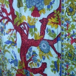 Green Tree of Life Printed Wall hanging Single Bed Cover - Image 3