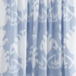 Grey White Ikat Print Dressmaking Cotton Fabric - Image 3