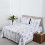 Hand Block Print Quilt King Size Cotton Bed Cover Throw - Image 2