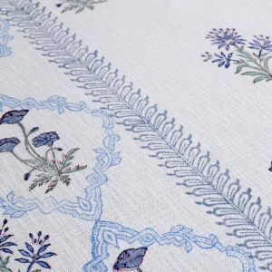Hand Block Print Quilt King Size Cotton Bed Cover Throw - Image 4
