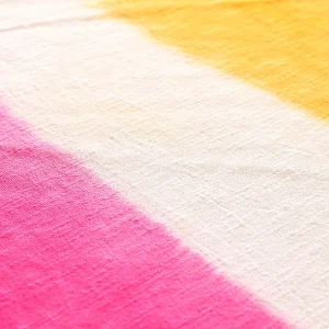 Hand Tie Dye Print Large Cotton Throw - Image 4