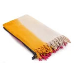 Hand Tie Dye Print Large Cotton Throw - Image 2
