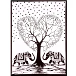 Handmade Elephant Mandala Tapestries - Image 2
