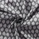 Handmade Floral Print Cotton Fabric Dress Material - Image 2