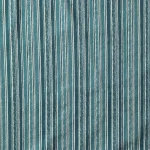 Handmade Green Stripe Print Cotton Fabric - Image 4