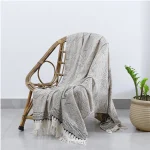Handmade Throw, Hand Loomed Cloth Blanket