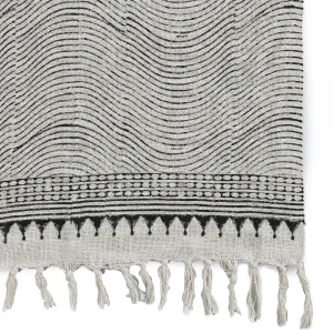 Handmade Throw, Hand Loomed Cloth Blanket - Image 4