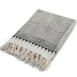Handmade Throw, Hand Loomed Cloth Blanket - Image 2