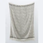 Handmade Throw, Hand Loomed Cloth Blanket - Image 3