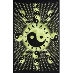 Handmade Yin Yang Tapestry Cotton Wall Hanging - Image 2