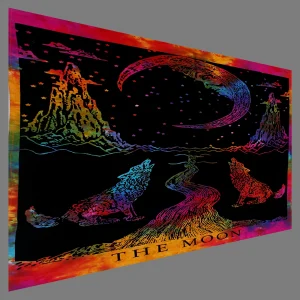Home Decor Cotton Wall Hanging Poster Multi Color - Image 3