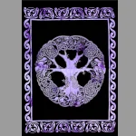 Indian Celtic Tree Mandala Hippie Wall Hanging - Image 2