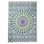 Indian Cotton Peacock Mandala Wall Hanging