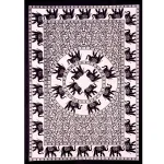 Indian Elephant Wall Hanging Tapestry - Image 2