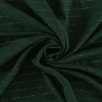 Indian Handmade Chiffon Green Fabric Dupatta - Image 2