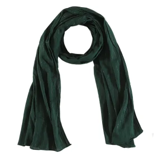 Indian Handmade Chiffon Green Fabric Dupatta - Image 4