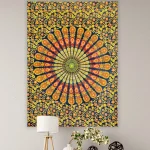 Indian Handmade Decor Wall Hanging Cotton Poster
