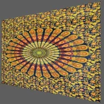 Indian Handmade Decor Wall Hanging Cotton Poster - Image 3