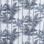 Indian Handmade Palm Tree Printed Cotton Fabric - Image 4