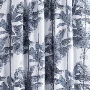 Indian Handmade Palm Tree Printed Cotton Fabric - Image 3