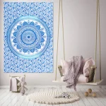 Indian Ombre Mandala Poster Home Wall Decor