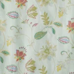 Indian Sewing Cotton Fabric Green Floral Printed - Image 4