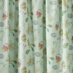 Indian Sewing Cotton Fabric Green Floral Printed - Image 3