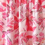 Indian Sewing Cotton Fabric Pink Flamingo Printed - Image 2