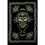 Indian Skull Skelton Mandala Wall Hanging - Image 2