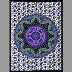 Indian Star Cotton Tapestry Wall Hanging - Image 2