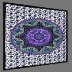 Indian Star Cotton Tapestry Wall Hanging - Image 3