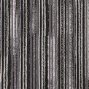 Indian Stripe Print Dress Fabric Black - Image 4