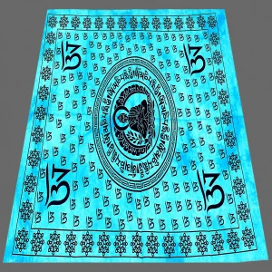 Indian Wall Hanging Meditation Buddha Tapestry - Image 3